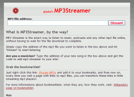 gljakal's MP3Streamer screenshot