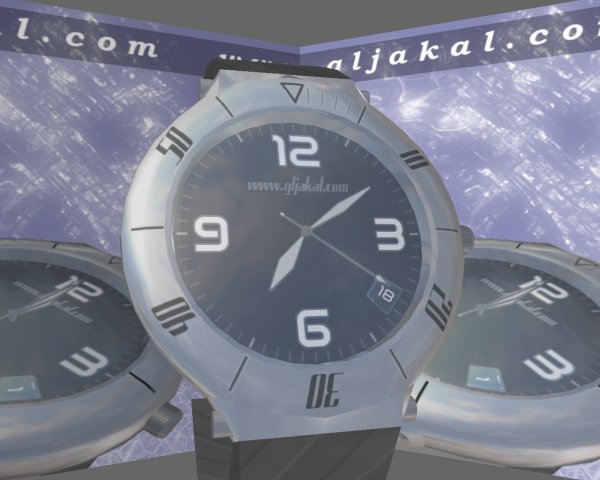 Screenshot for 3D Clock Screensaver 1.0