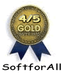 4/5 star rating from softforall.com